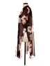 Warm Essentials 100% Polyester Brown Kimono Size S - photo 5
