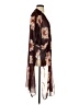 Warm Essentials 100% Polyester Brown Kimono Size S - photo 4