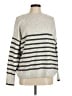 Vince Camuto Stripes Gray Pullover Sweater Size M - photo 1