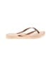 Havaianas Tan Ivory Flip Flops Size 6 - photo 1