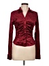 iris Burgundy Long Sleeve Blouse Size L - photo 1