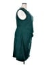 Spense Solid Teal Casual Dress Size 18 - photo 4