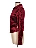 iris Burgundy Long Sleeve Blouse Size L - photo 5
