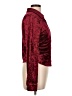 iris Burgundy Long Sleeve Blouse Size L - photo 4