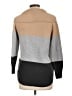 St. John's Bay Color Block Gray Tan Turtleneck Sweater Size L - photo 2