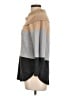 St. John's Bay Color Block Gray Tan Turtleneck Sweater Size L - photo 5