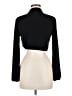 IMAN Black Long Sleeve Blouse Size M (petite) - photo 2