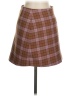 Wilfred Plaid Brown Casual Skirt Size 2 - photo 1