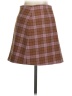 Wilfred Plaid Brown Casual Skirt Size 2 - photo 2