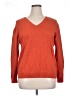 Lands' End Orange Pullover Sweater Size XL - photo 1