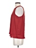 Japna 100% Polyester Red Sleeveless Top Size S - photo 5