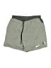 Nike 100% Polyester Green Athletic Shorts Size M - photo 1