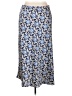 J.Crew 100% Polyester Print Blue Casual Skirt Size XL (tall) - photo 1
