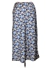 J.Crew 100% Polyester Print Blue Casual Skirt Size XL (tall) - photo 2