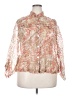 Ruby Rd. Pink 3/4 Sleeve Blouse Size 16 - photo 1