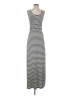 Max Studio Stripes Gray Casual Dress Size XS - photo 1