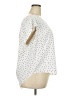 Torrid 100% Polyester Polka Dots Ivory Short Sleeve Blouse Size 2X Plus (2) - photo 4