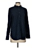 J.Crew Houndstooth Blue Long Sleeve Button-Down Shirt Size S - photo 1