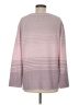 Ella Moss Color Block Pink Pullover Sweater Size M - photo 2