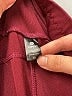Pop Fit Color Block Burgundy Active Pants Size XL - photo 7