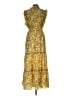 Max Studio Paisley Yellow Casual Dress Size L - photo 2