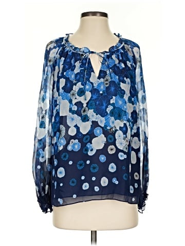 Diane von Furstenberg Long Sleeve Blouse (view 1)
