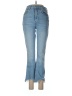 Zara Hearts Blue Jeans Size 6 - photo 1