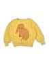 The Animals Observatory 100% Cotton Yellow Sweatshirt Size 2 - photo 1