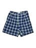 IZOD 100% Cotton Plaid Blue Shorts Size 8 - photo 1