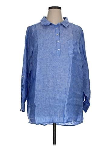 Jones New York Long Sleeve Blouse (view 1)