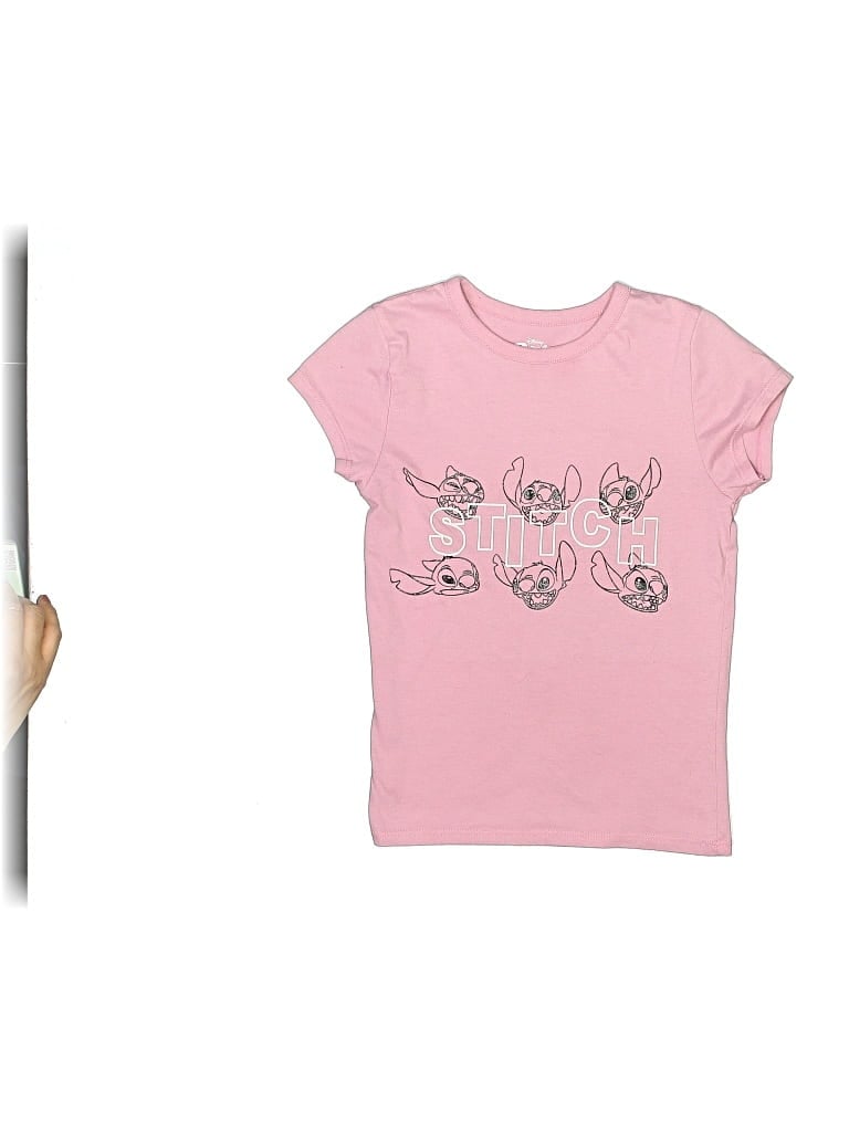 Pre-owned Disney Kids' Short Sleeve T-shirt In Pink