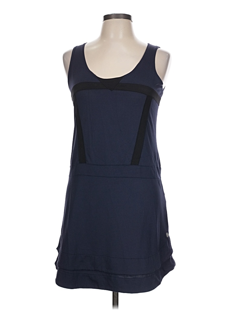 Pre-owned Lija Tank Top Blue Strapless Neckline Tops