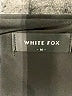 White Fox Black Sleeveless Blouse Size M - photo 7