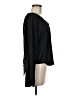 Left Coast by Dolan Black Long Sleeve Blouse Size M - photo 4