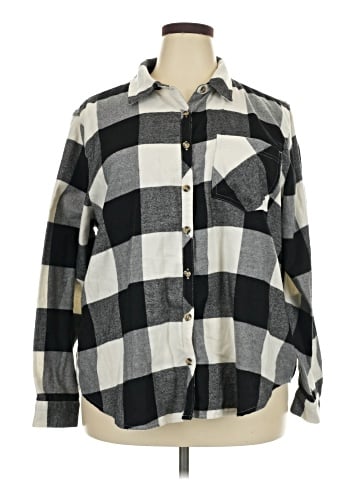 Maurices Long Sleeve Blouse (view 1)