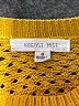 August Mist Solid Yellow Pullover Sweater Size S - photo 7