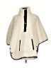 Highline Collective 100% Polyester Ivory Poncho Size S - photo 1