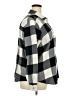Maurices Checkered-gingham Black Long Sleeve Blouse Size 14 (0) - photo 4
