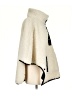 Highline Collective 100% Polyester Ivory Poncho Size S - photo 4