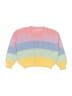 Shein Color Block Pink Pullover Sweater Size 7 - photo 1