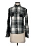 Mossimo Supply Co. Plaid Gray Long Sleeve Button-Down Shirt Size S - photo 1