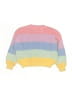Shein Color Block Pink Pullover Sweater Size 7 - photo 2