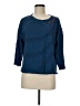 J.Crew Blue 3/4 Sleeve T-Shirt Size M - photo 1