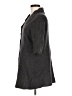 Eileen Fisher Gray 3/4 Sleeve Button-Down Shirt Size M - photo 5