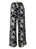Mimi Chica Print Black Casual Pants Size M - photo 2