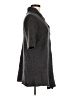 Eileen Fisher Gray 3/4 Sleeve Button-Down Shirt Size M - photo 4