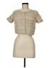TSE Tan Silk Cardigan Size M - photo 1