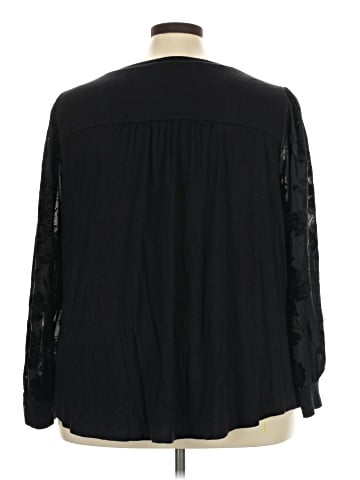 Lane Bryant Long Sleeve Blouse (view 2)