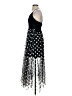 Forever 21 100% Polyester Stars Black Cocktail Dress Size S - photo 5