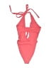 Assorted Brands Solid Pink One Piece Swimsuit Size S - photo 2